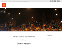 Tablet Screenshot of factotumcolectivo.com